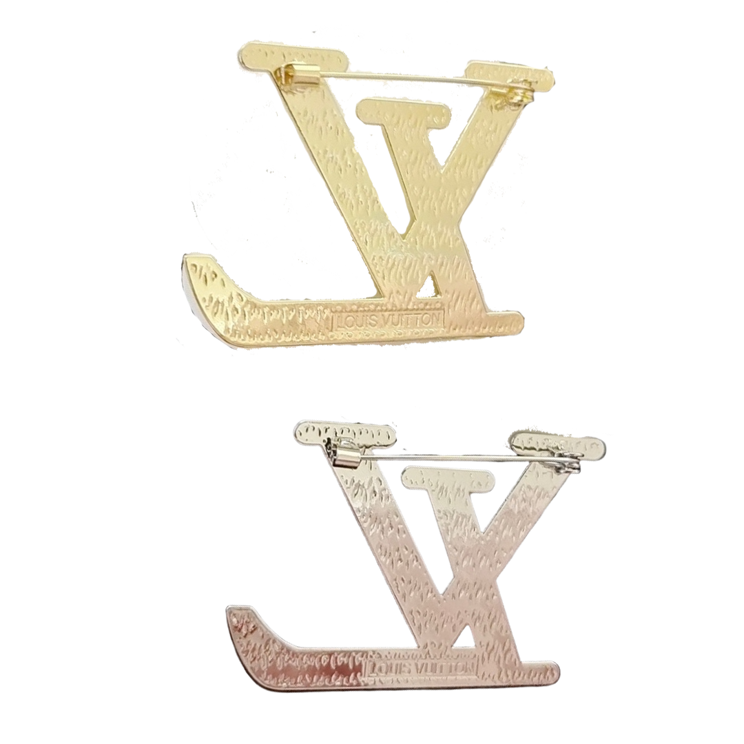 LVB016 Crystal Sparkling Louise Brooch Large - ccjewelryacc