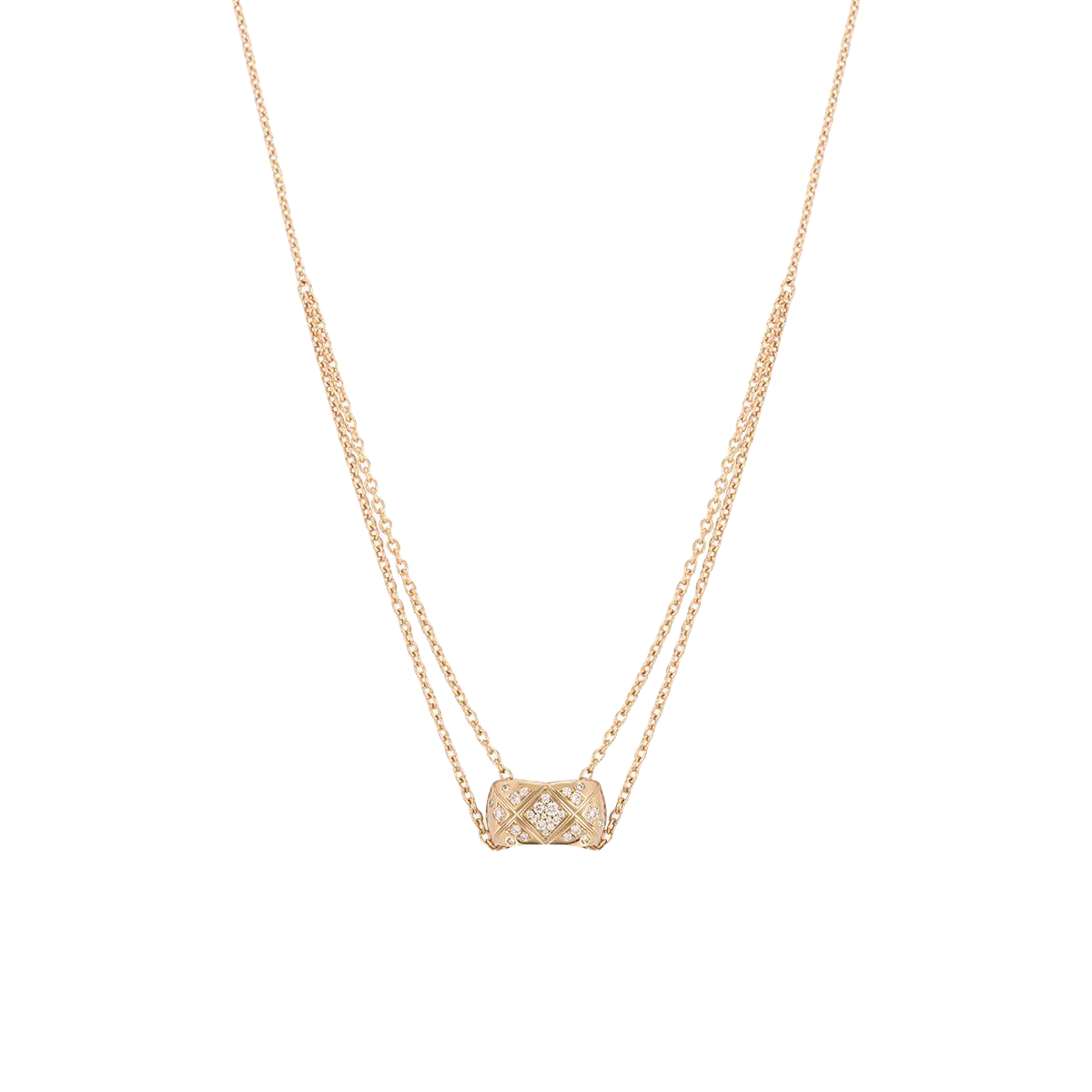 CCN409 COCO crush pendant Necklace Flat - ccjewelryacc