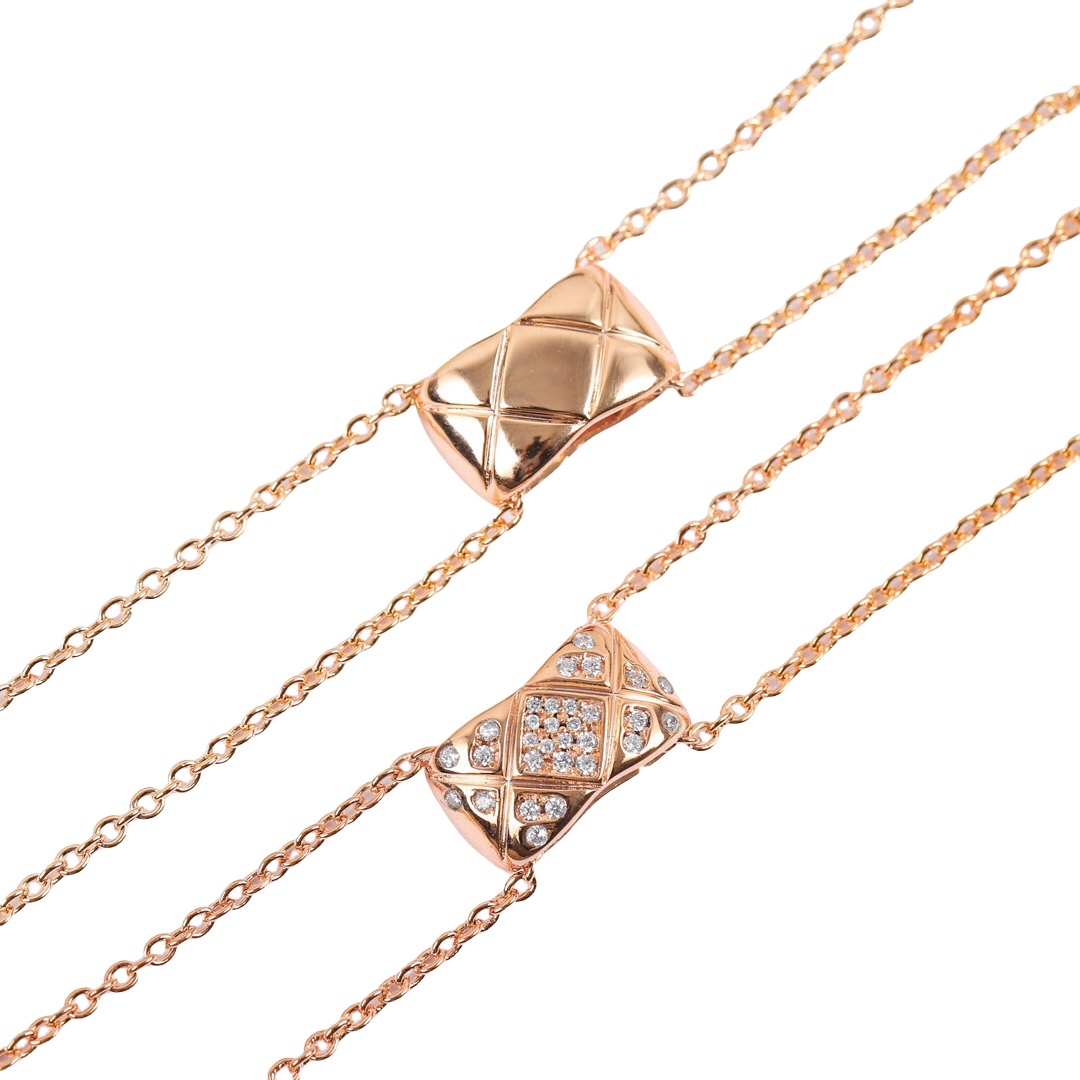 CCN409 COCO crush pendant Necklace Flat - ccjewelryacc