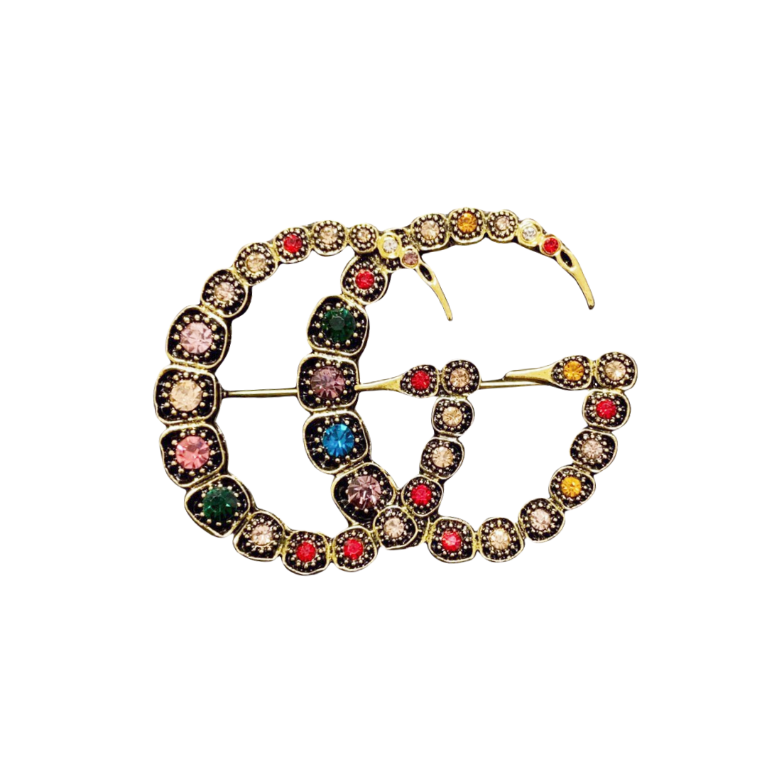 GGB021 GG brooch pin - ccjewelryacc