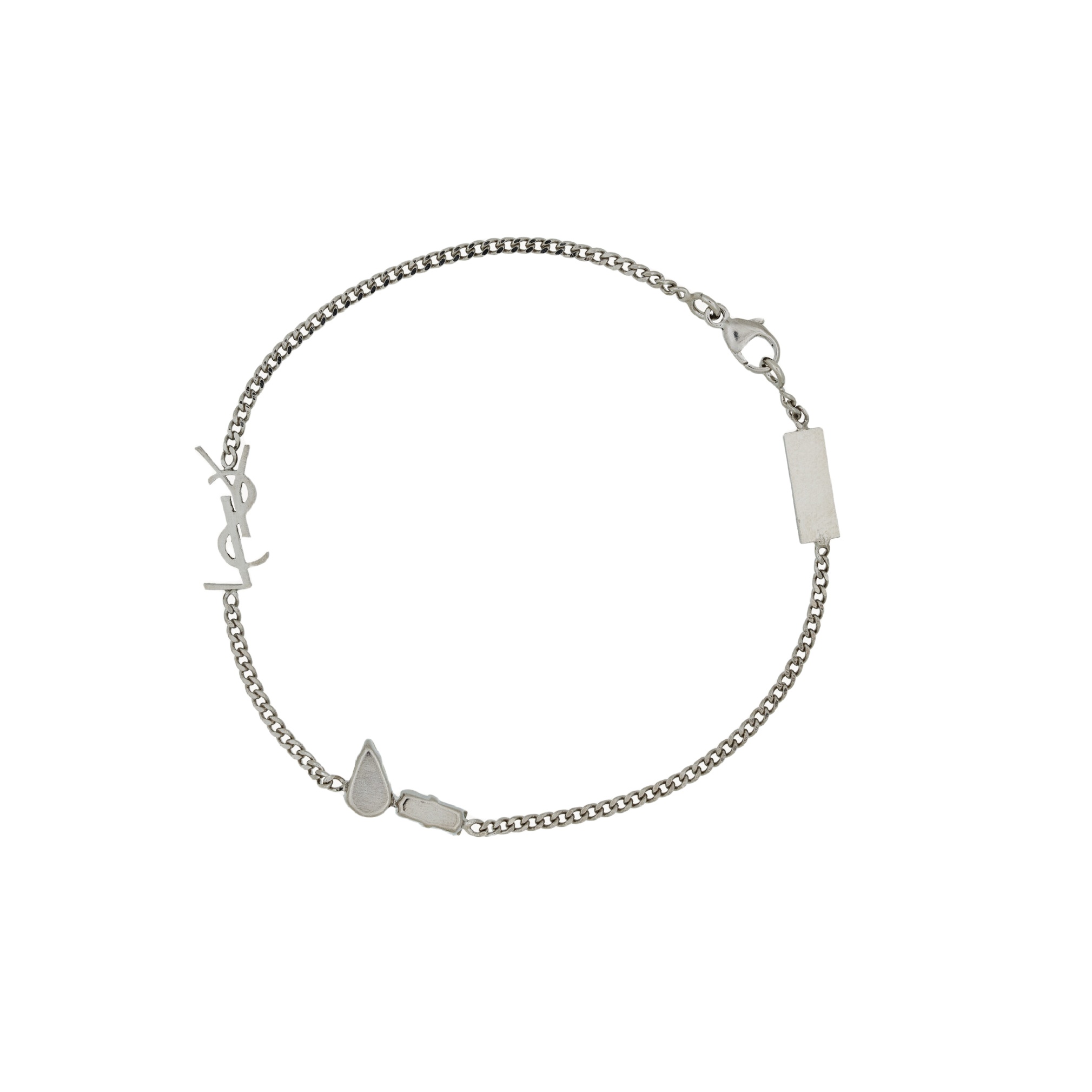 YYS001 CASSANDRE charm bracelet in metal and rhinestone - ccfashionjewelry