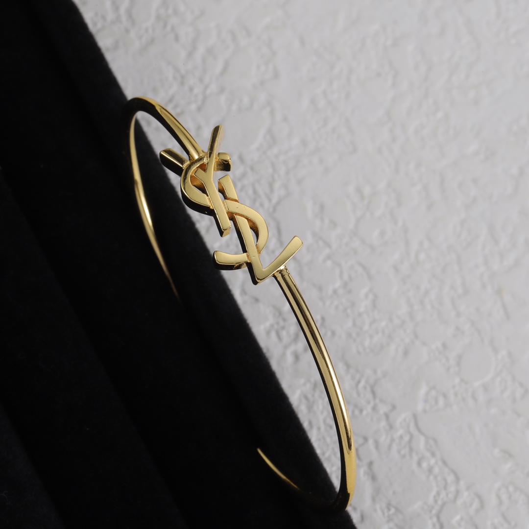 YYS004 CASSANDRE bracelet cuff in metal - ccjewelryacc
