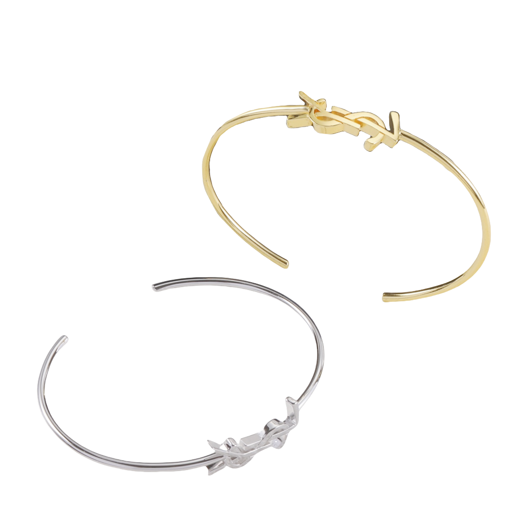 YYS004 CASSANDRE bracelet cuff in metal - ccjewelryacc