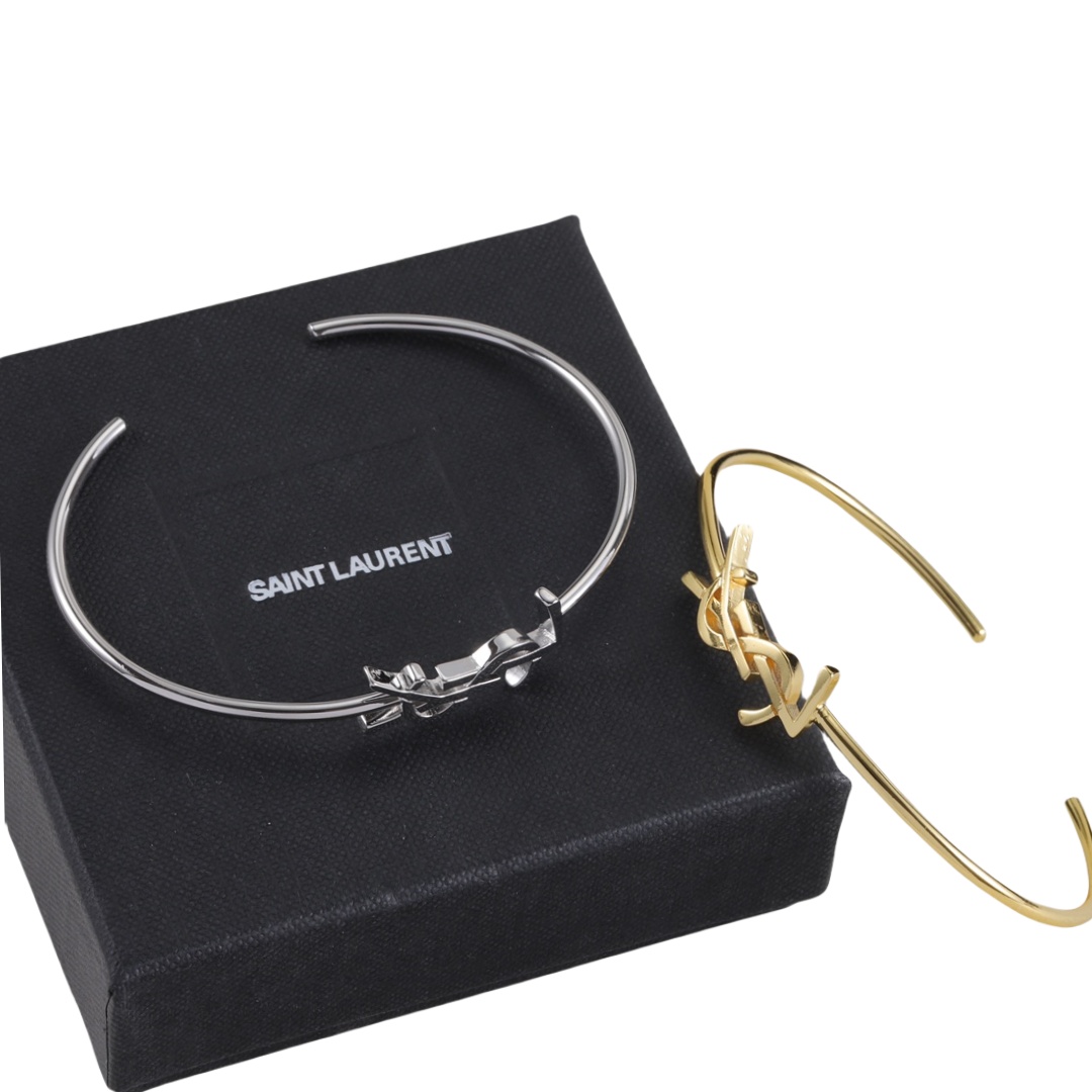 YYS004 CASSANDRE bracelet cuff in metal - ccjewelryacc