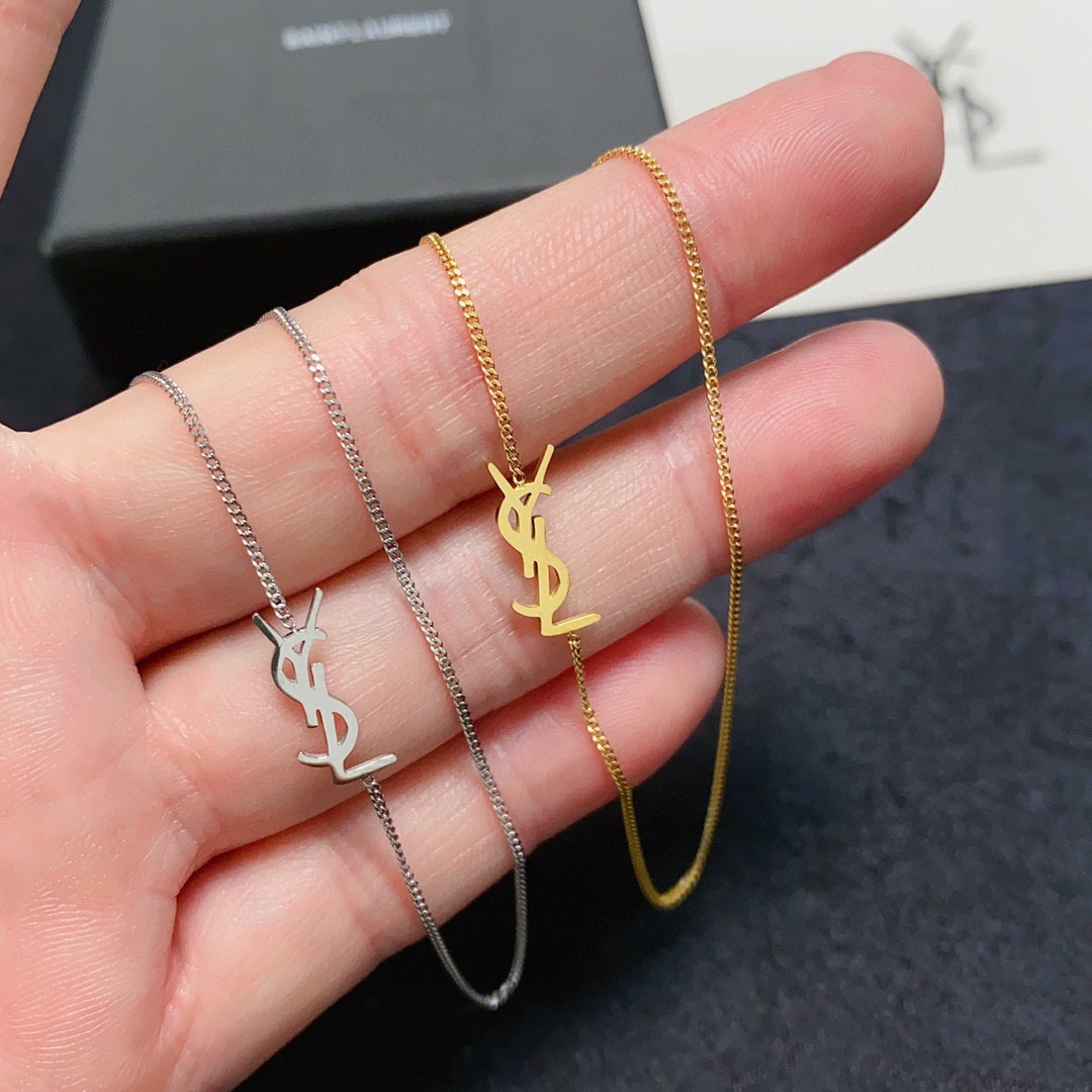 YYN018  CASSANDRE NECKLACE IN METAL - ccjewelryacc