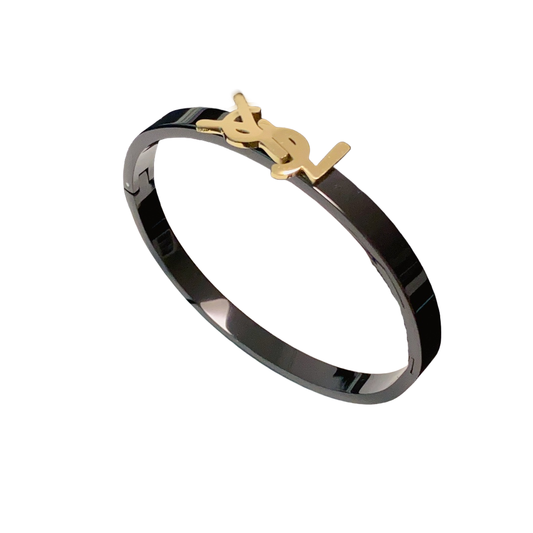 YYS017 YVES Fine titanium steel bangle bracelet - ccjewelryacc