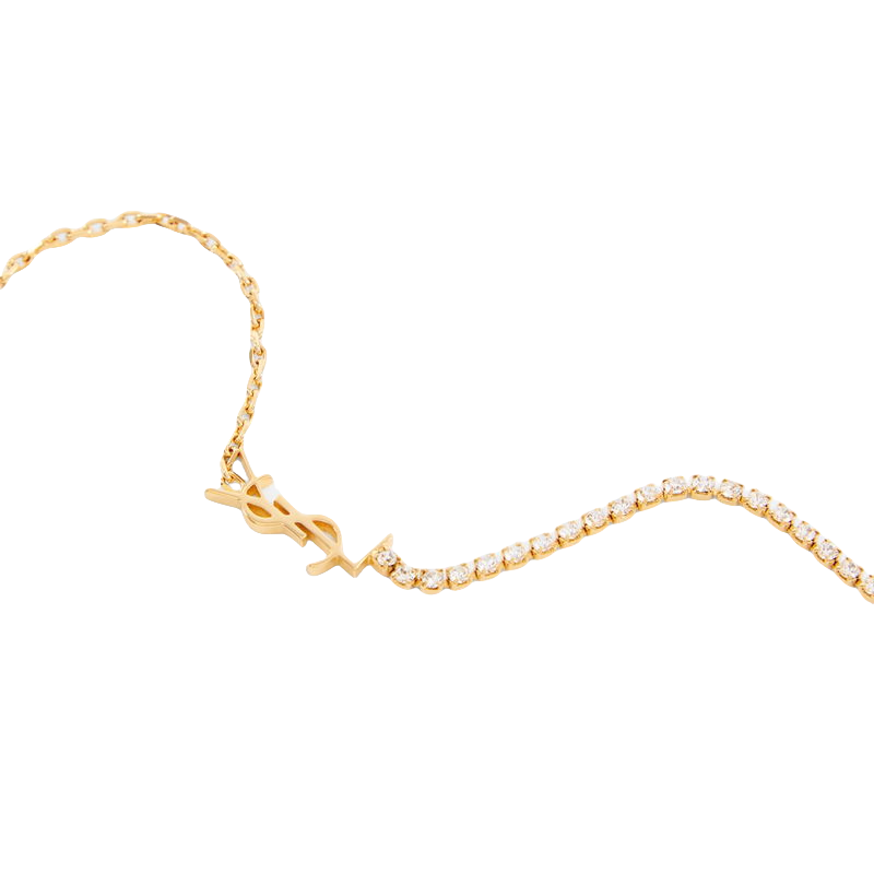 YYN021 Cassandre Embellished rhinestone necklace - ccjewelryacc