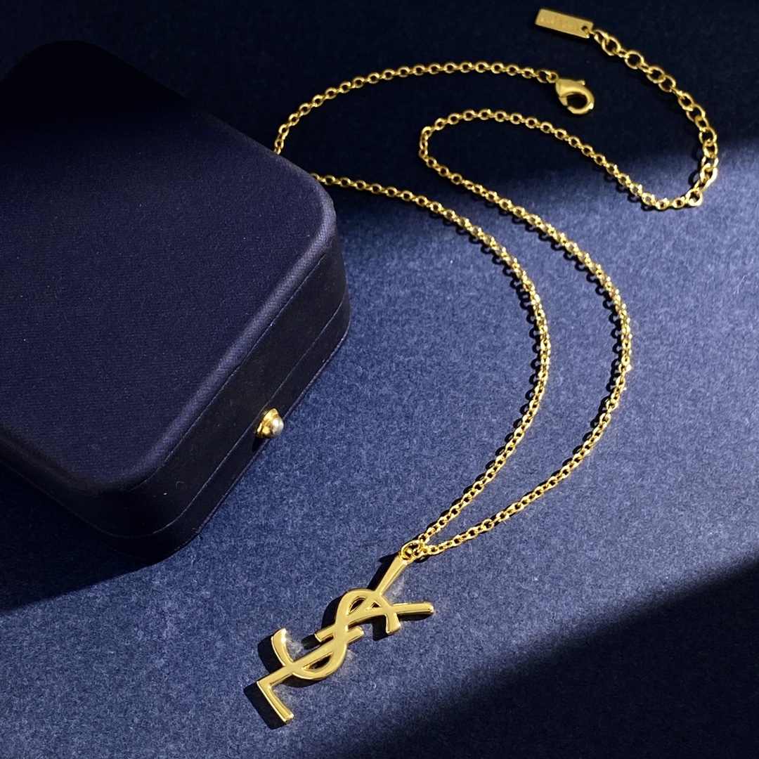 YYN007 CASSANDRE pendant necklace in metal - ccjewelryacc