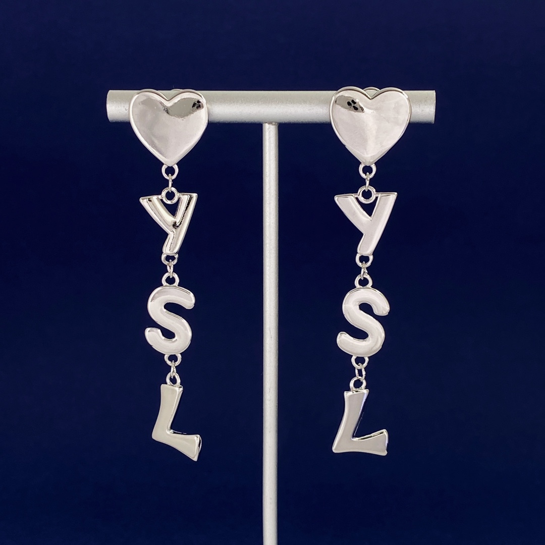 YYE014 LSY Logo Dangle Earrings - ccjewelryacc