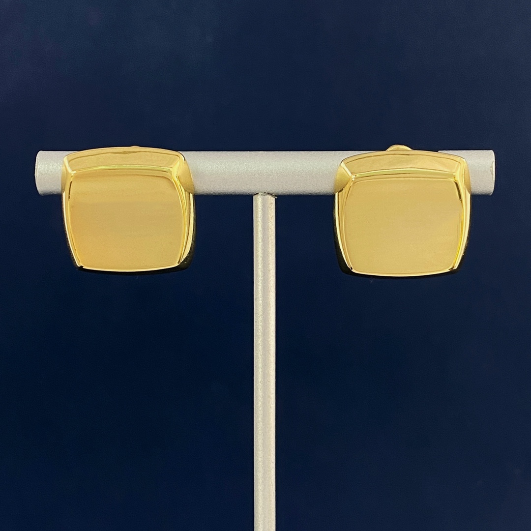 YYE064 LSY Curvy square earrings - ccjewelryacc