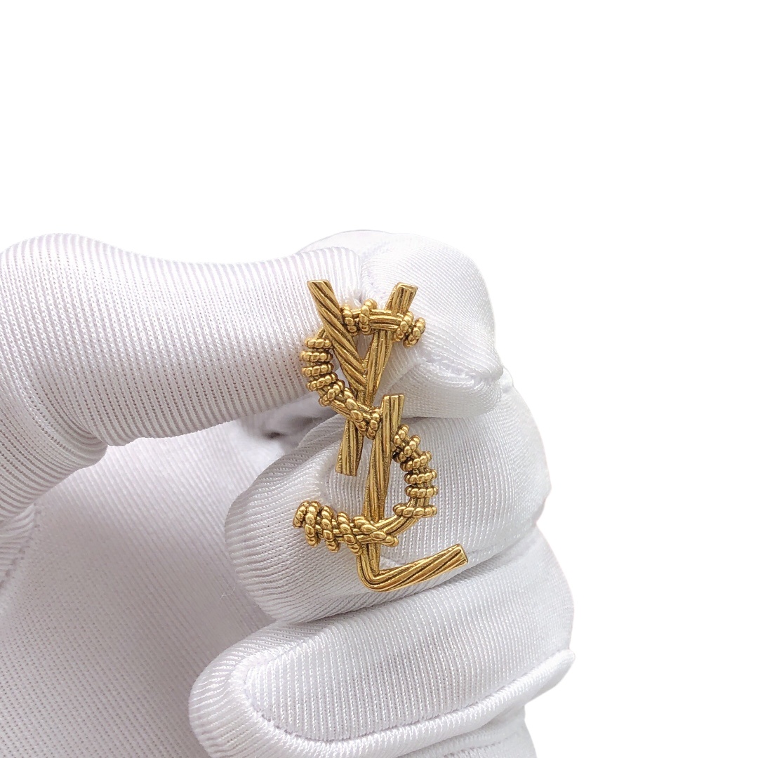 YYE026 opyum LSY threader earrings in metal - ccjewelryacc