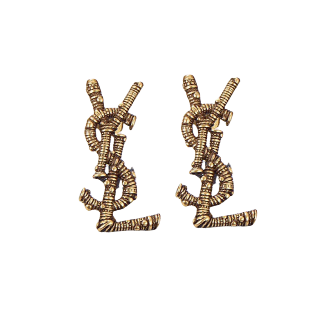 YYE012 vintage yves earrings - ccjewelryacc