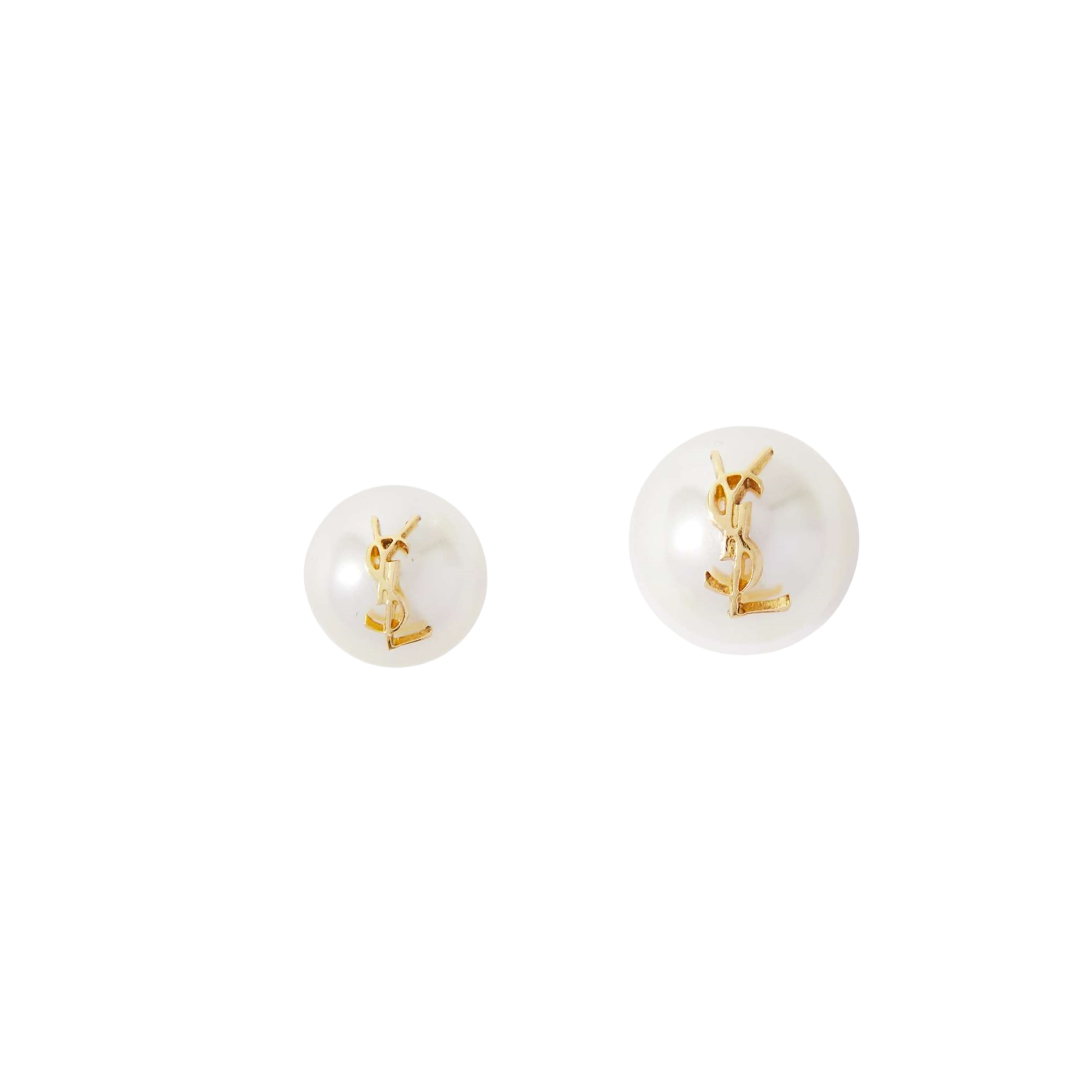YYE047 LSY Gold-tone faux pearl earrings - ccjewelryacc