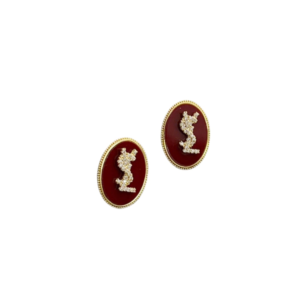YYE036 YVES Stud earring - ccjewelryacc