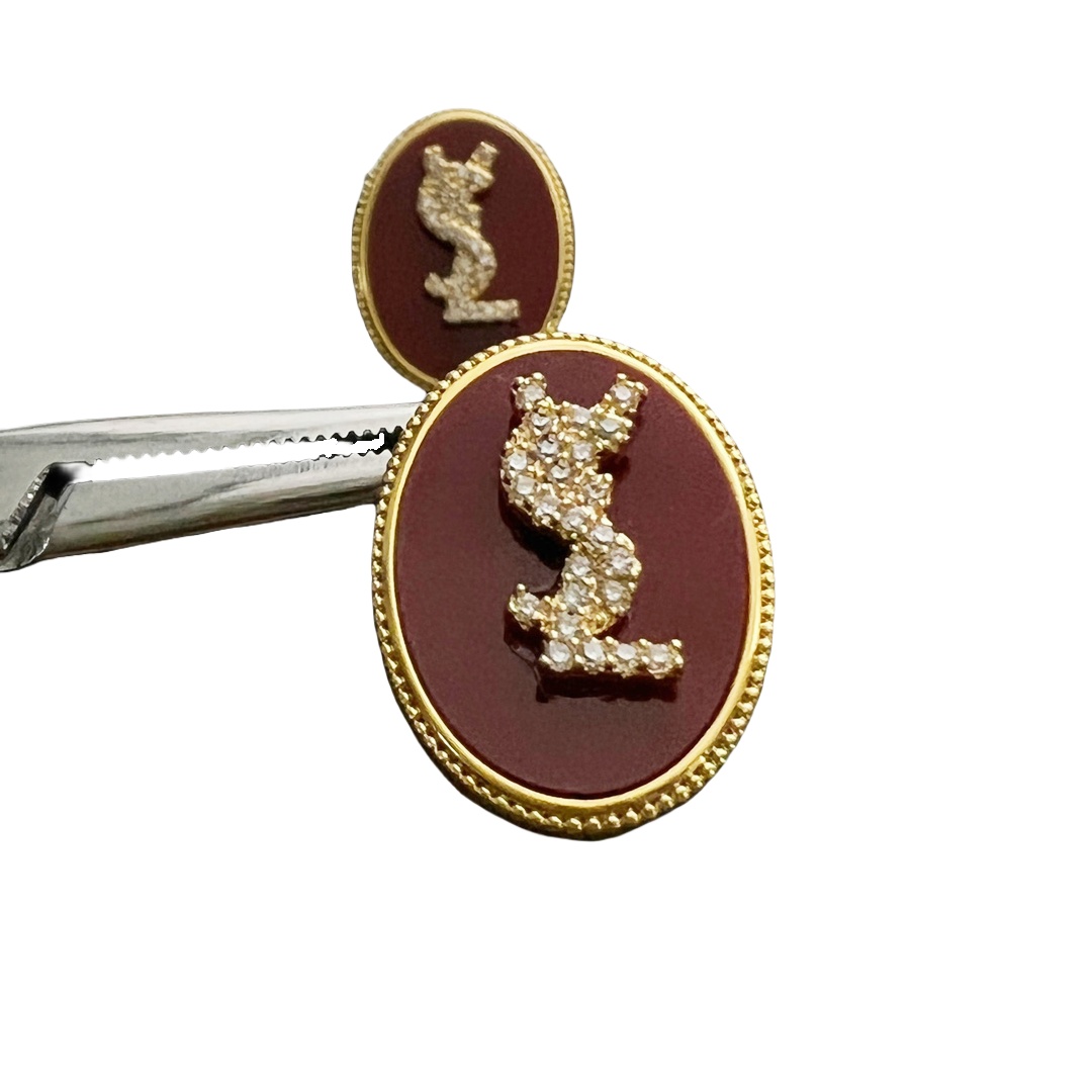 YYE036 YVES Stud earring - ccjewelryacc