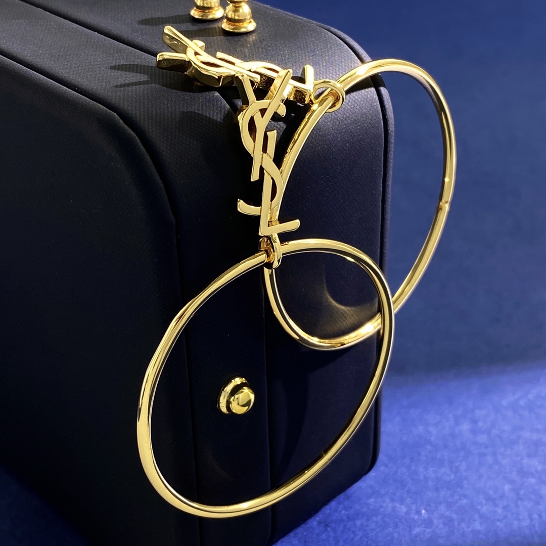 YYE076 YVES Cassandre Pendant Hoop Earrings - ccjewelryacc