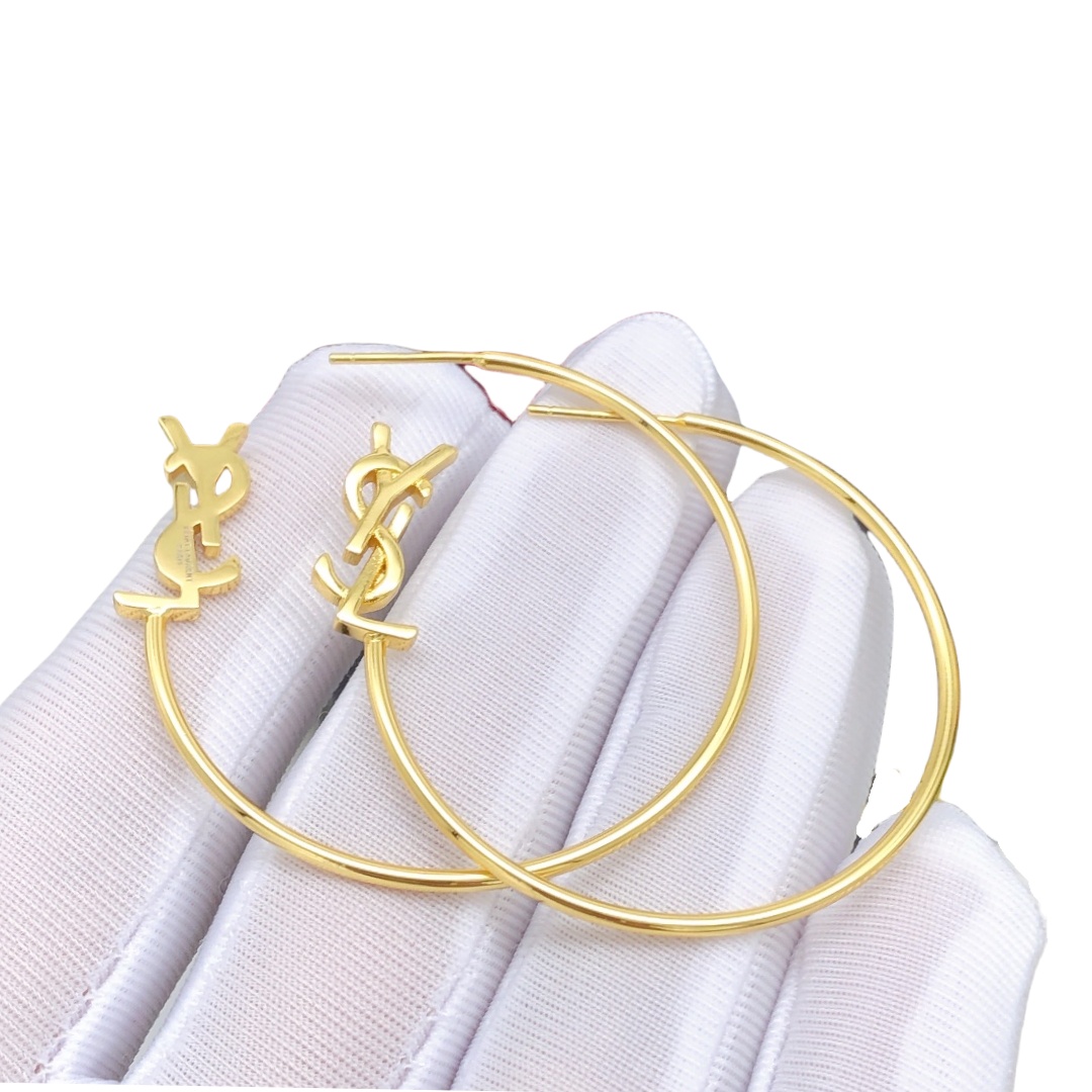 YYE086 YVES Hoop earring - ccjewelryacc