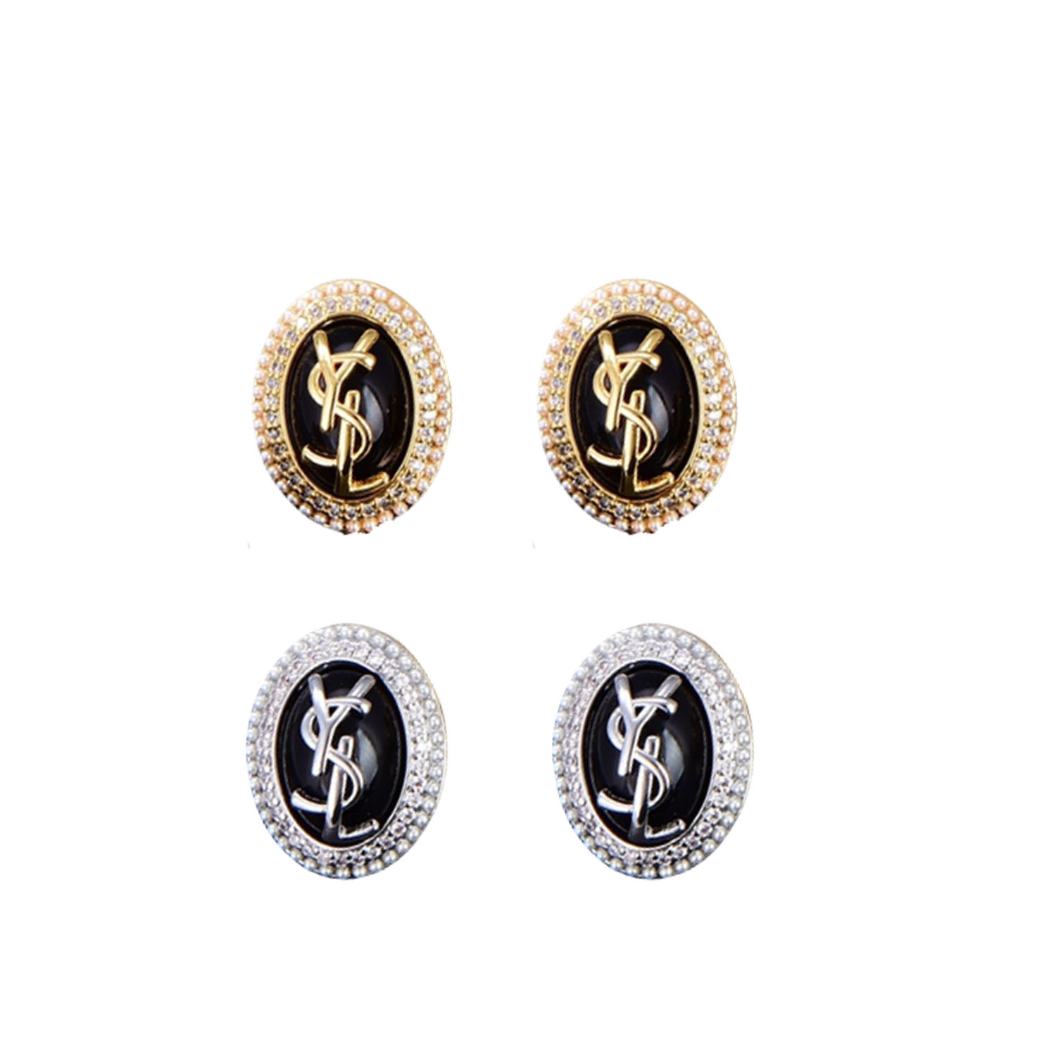 YYE010 YVES Stud earring - ccjewelryacc
