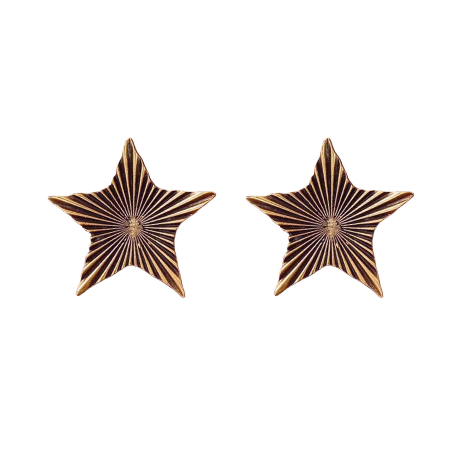 YYE028 YVES star stud earring - ccjewelryacc