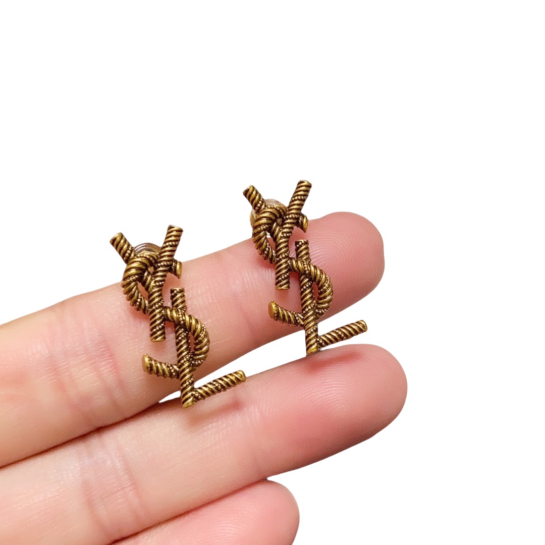 YYE057 YVES  Cassandre earring in metal - ccjewelryacc