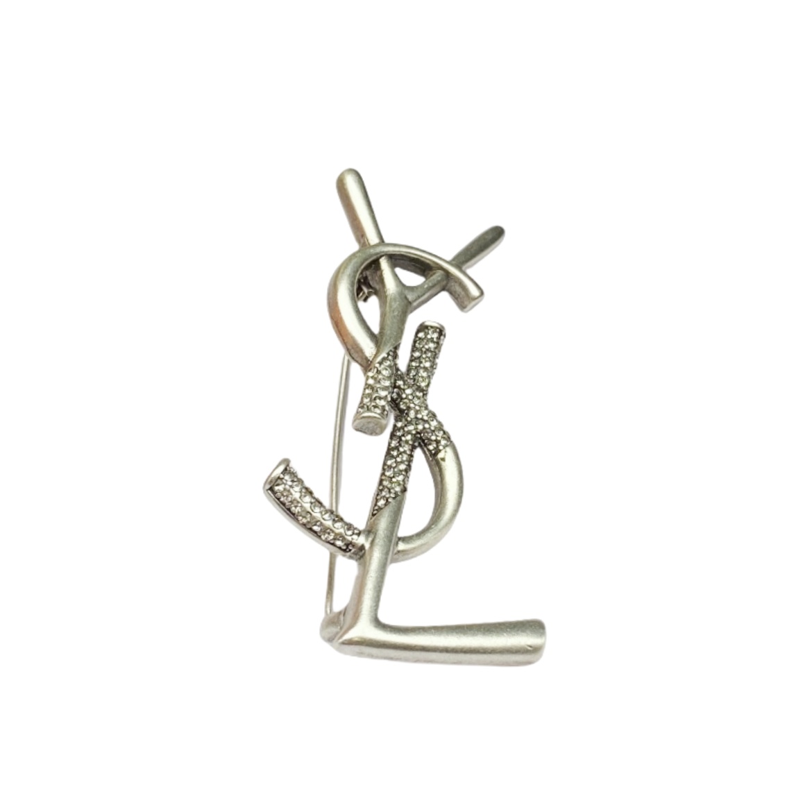 BYB027 YVES LSY LOGO Brooch pin - ccjewelryacc