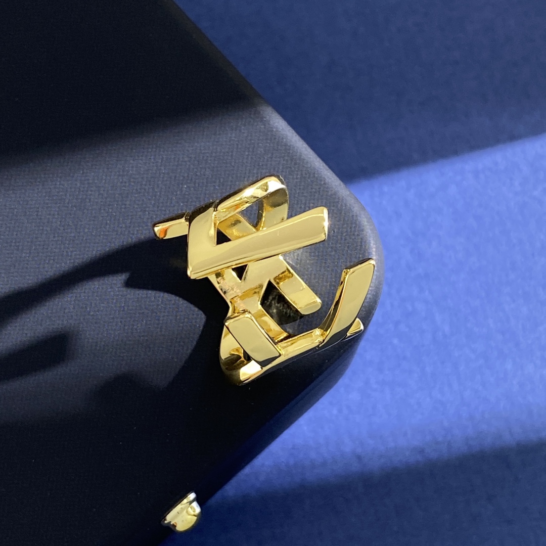 YYR003 YVES OPYUM twist ring in metal - ccjewelryacc