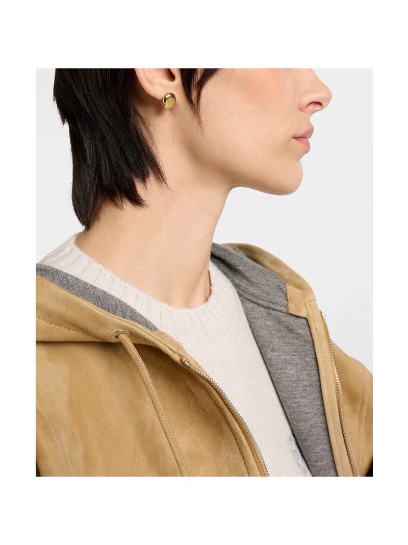 LWE025 Loewi Anagram Pebble stud earring - ccjewelryacc