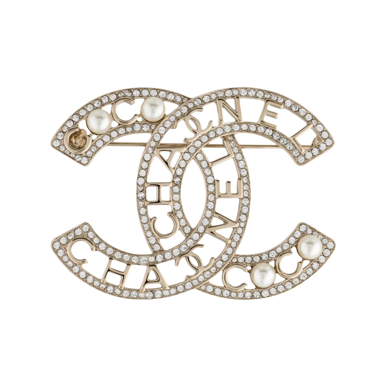 BCB065 CC Logo brooch pines - ccjewelryacc