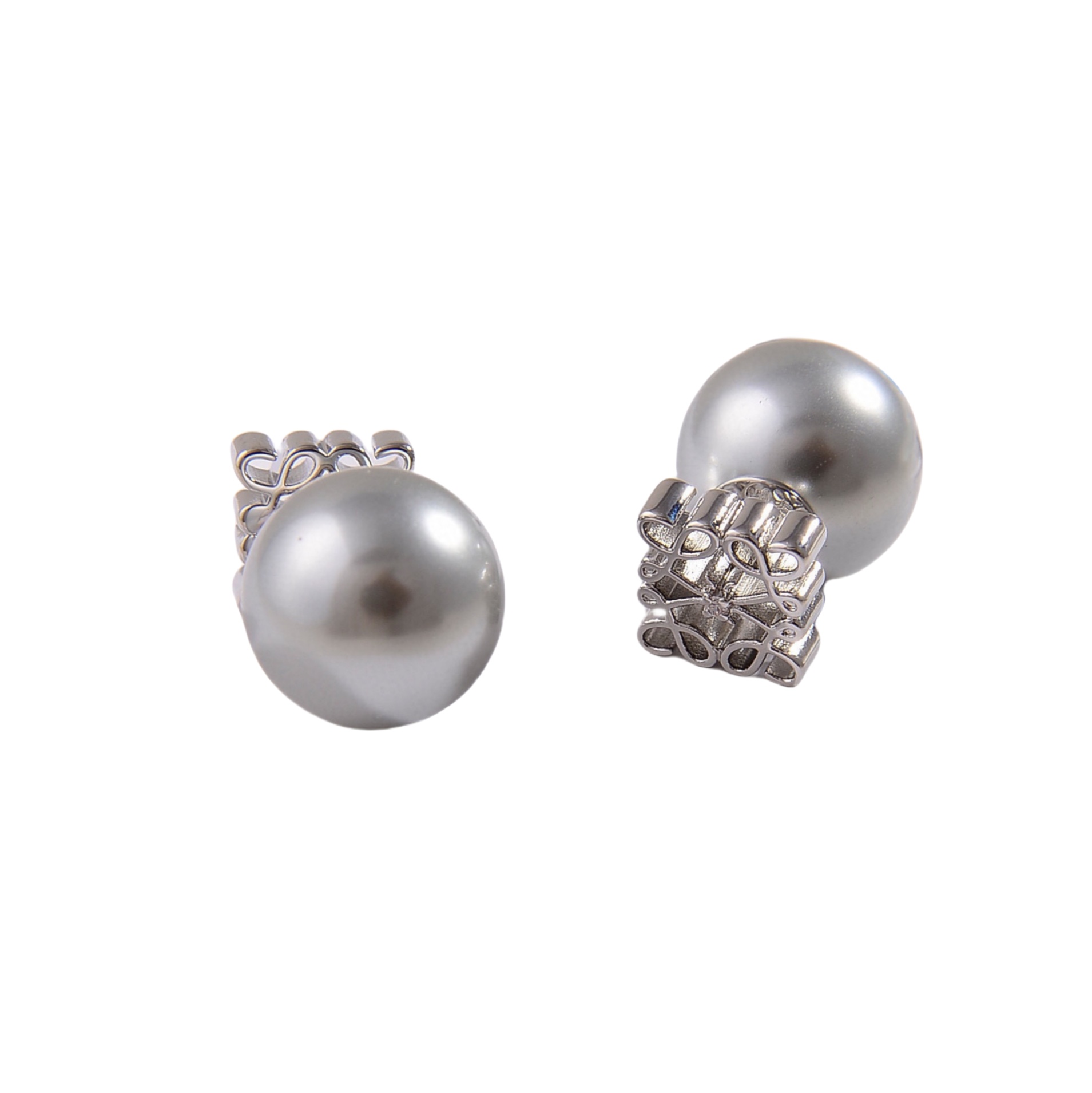 LWE048 Loewi Anagram Pearl earring - ccjewelryacc