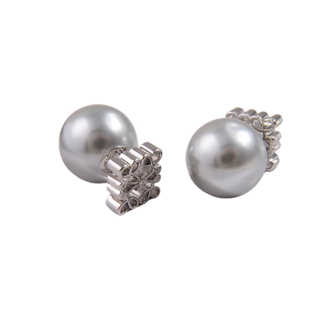 LWE048 Loewi Anagram Pearl earring - ccjewelryacc