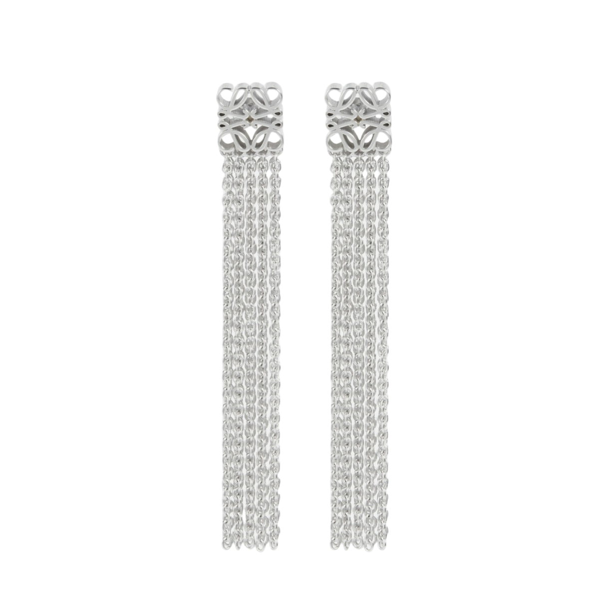 LWE013 Loewi Anagram tassels drop earrings - ccjewelryacc