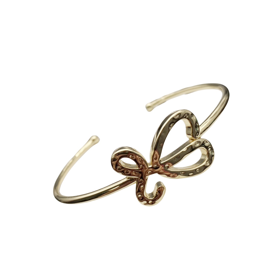 LWS008 Loewi anagram L logo bracelet cuff - ccjewelryacc
