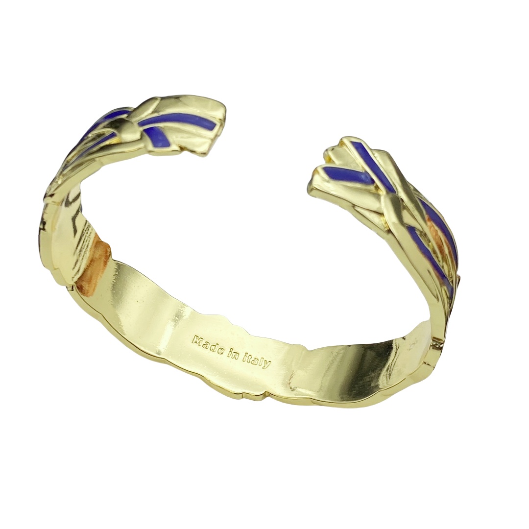 LWS010 Loewi metal bracelet cuff  and ring - ccjewelryacc