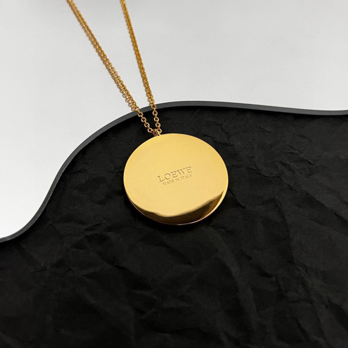 LWN013 Loewi mother of pearl pendant necklace - ccjewelryacc