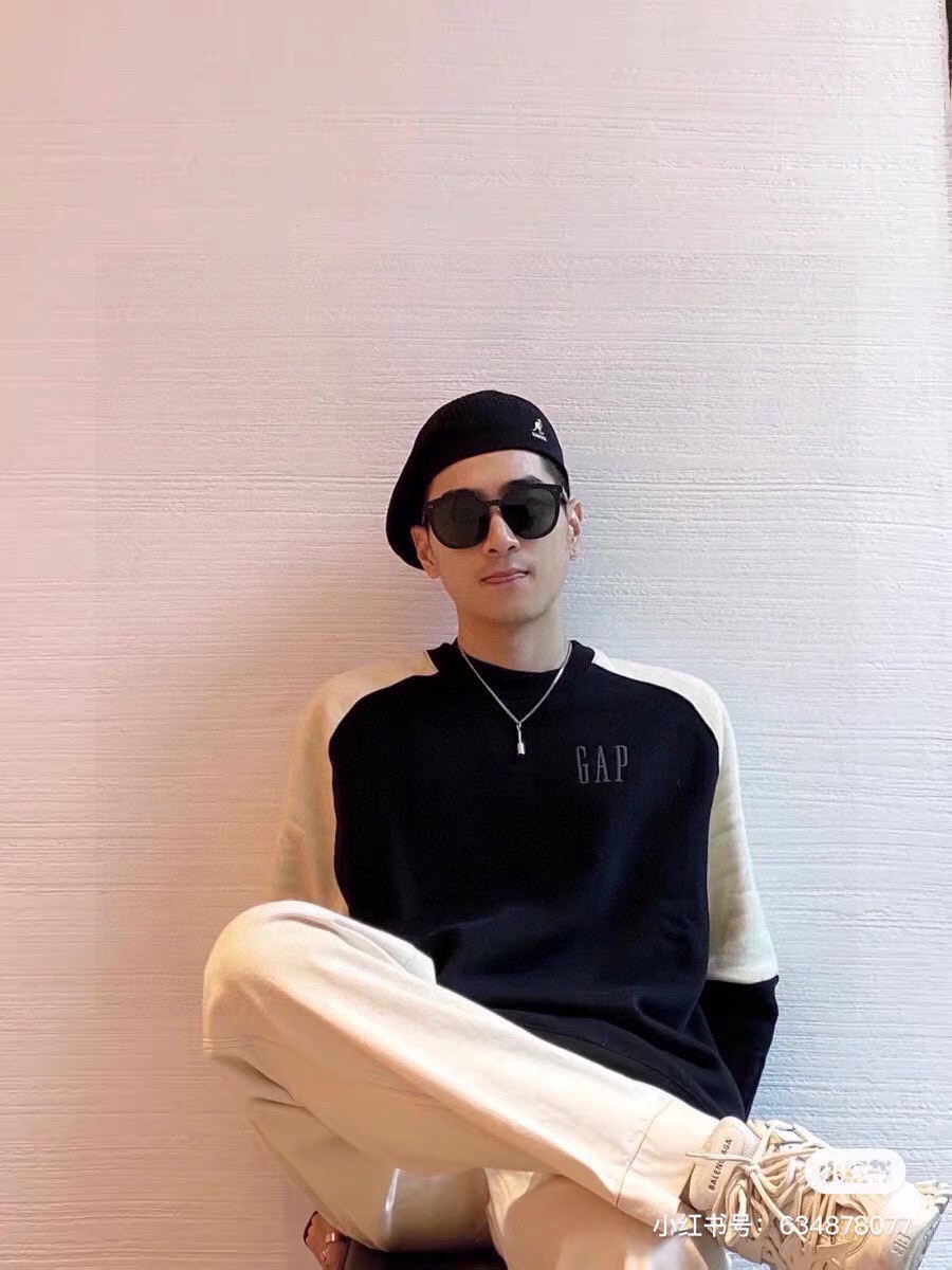 LWN008 Loewi Pave Anagram pendant necklace in metal - ccjewelryacc