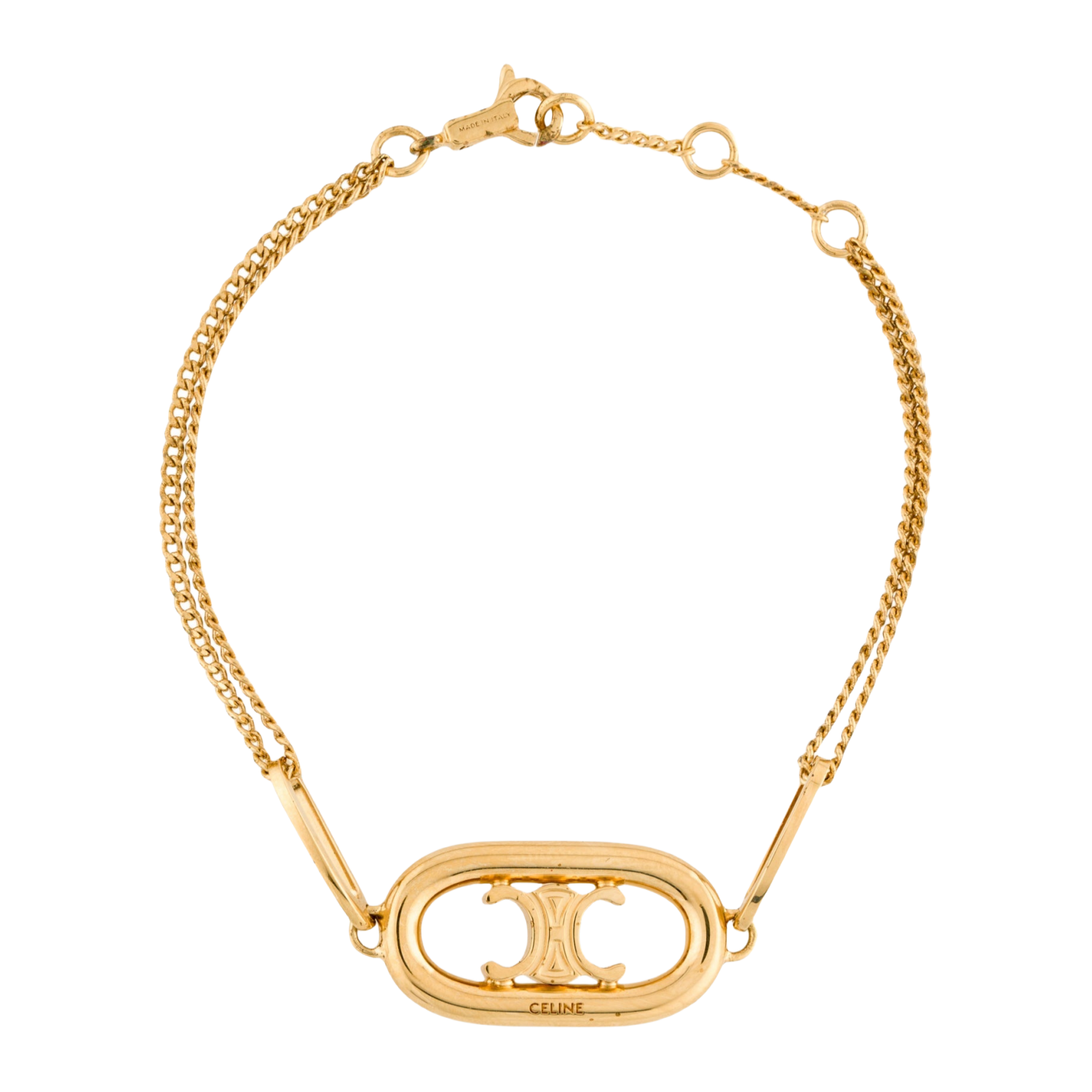 CLS007 Arc de Triomphe Metal Link-chain bracelet - ccjewelryacc