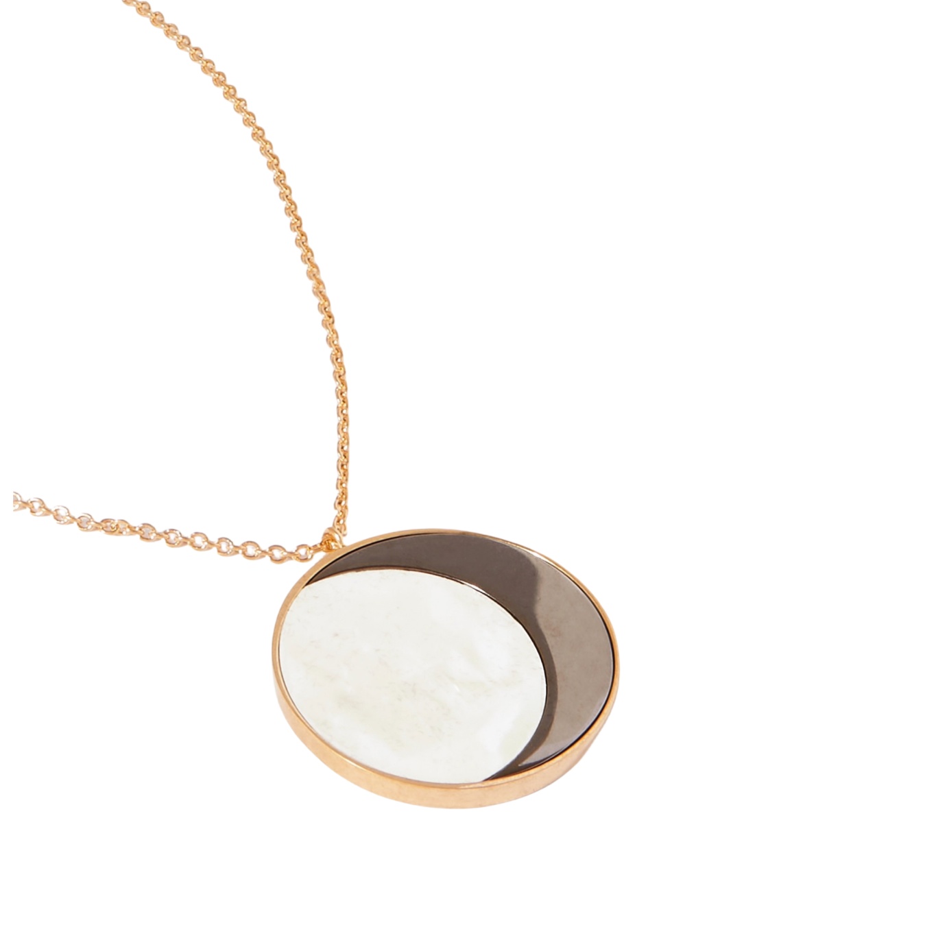 LWN013 Loewi mother of pearl pendant necklace - ccfashionjewelry