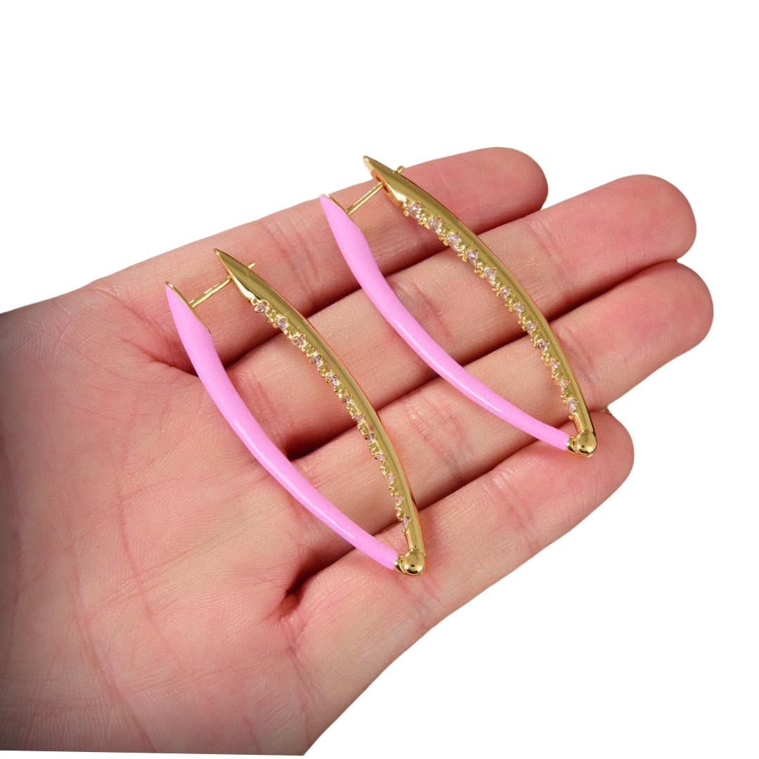 CLE039 Ciling PRECLOUS hook earring - ccjewelryacc
