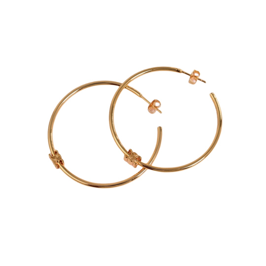 CLE023 Triomphe Hoop earring - ccjewelryacc