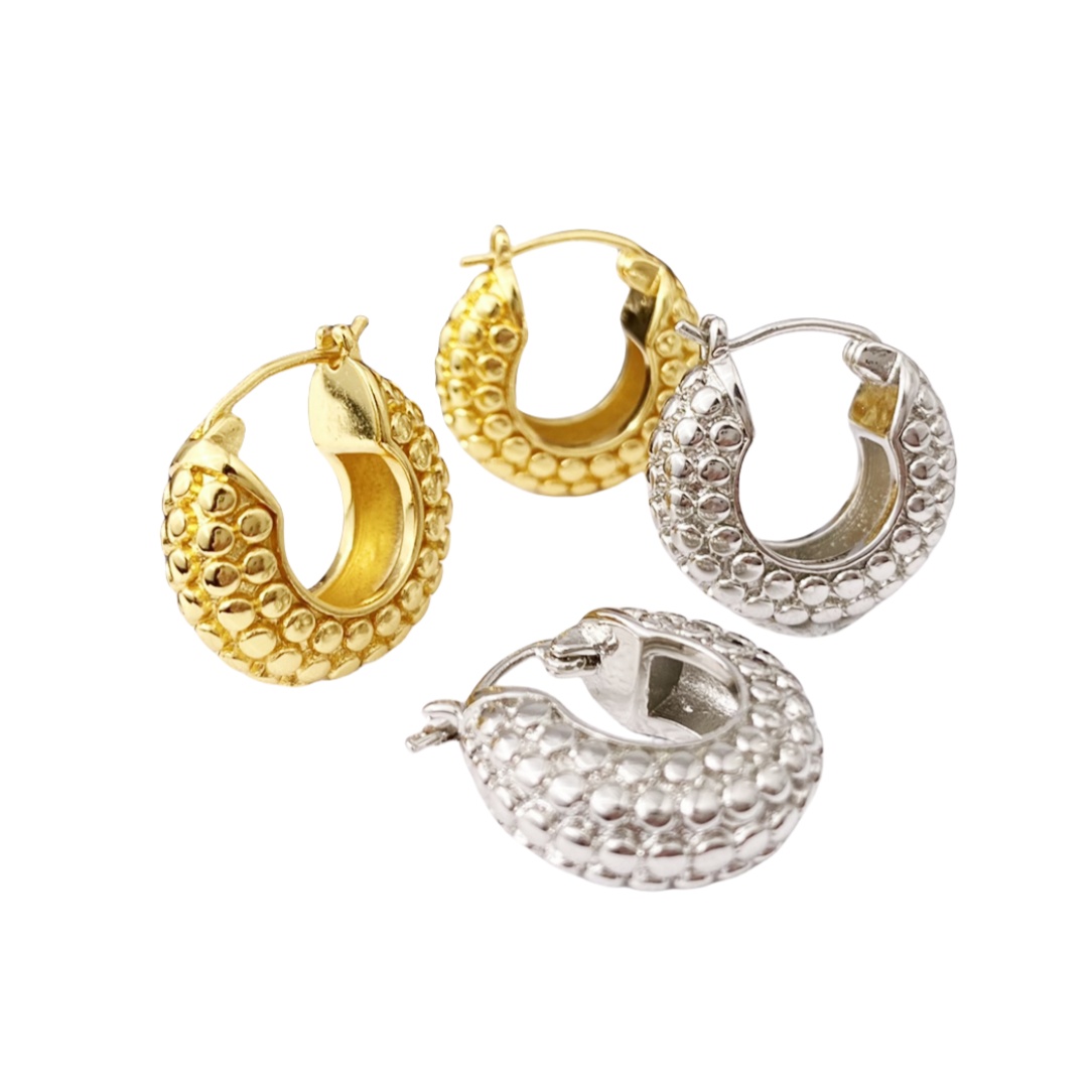 CLE042 Ciline geometry hook earring - ccjewelryacc