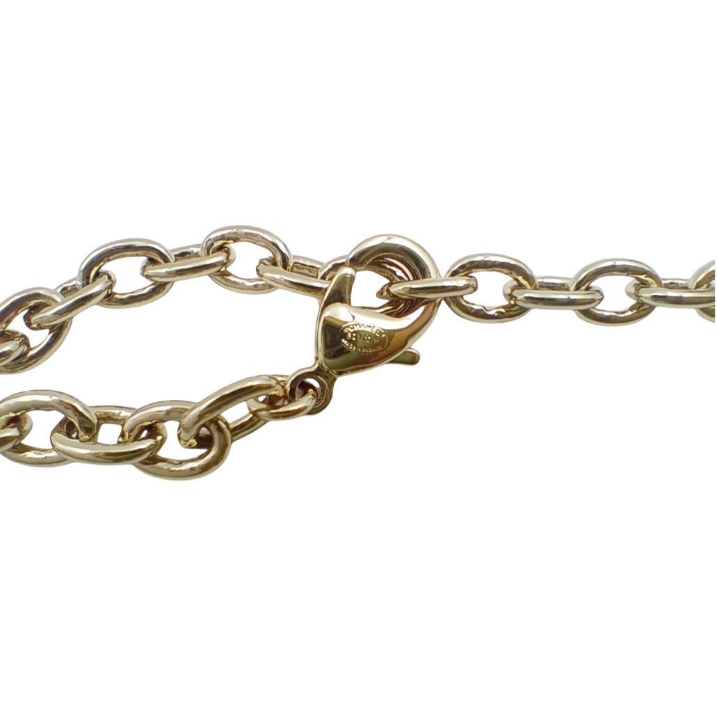 CCN468 CC metal heart cc logo pendant long necklace - ccjewelryacc