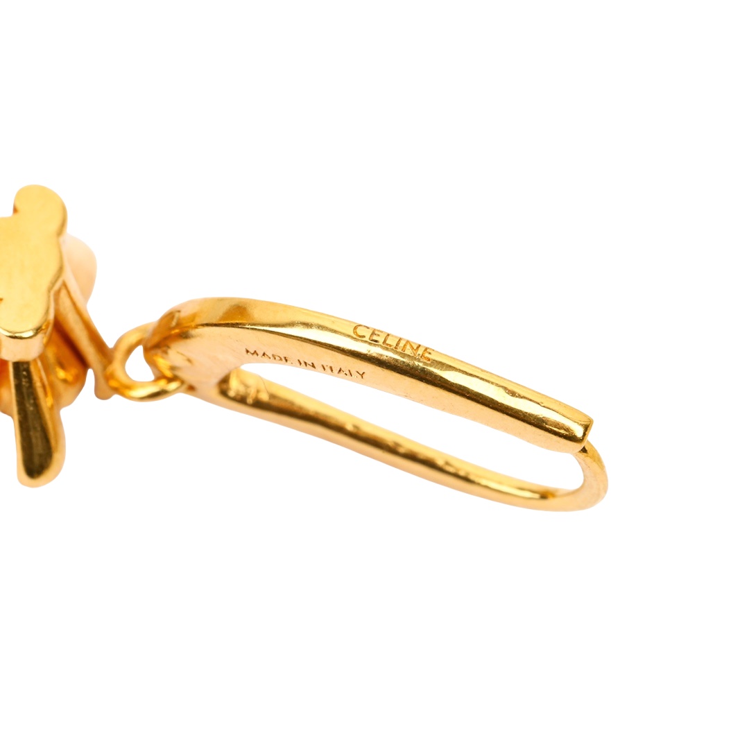 CLE021 CELINE Triomphe drop earring - ccjewelryacc