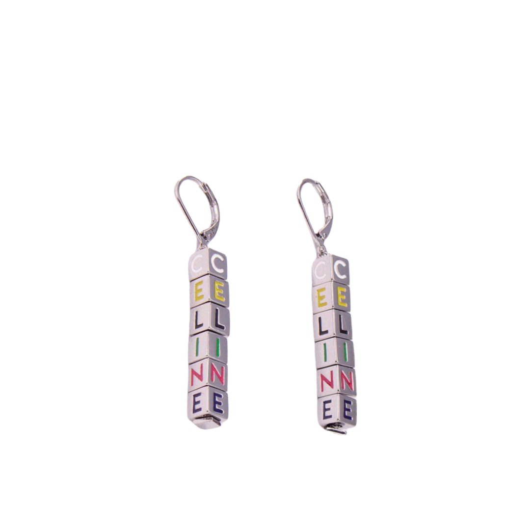 CLE002 Ciline PRECLOUS letter drop earring - ccjewelryacc