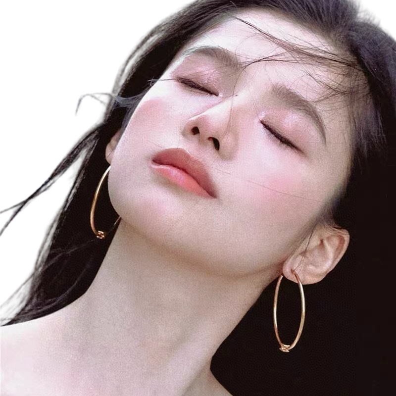 CLE023 Triomphe Hoop earring - ccjewelryacc