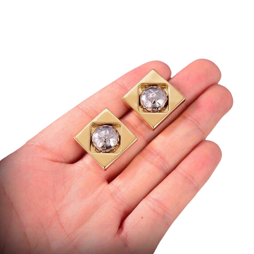 CLE030 Ciline Triomphe stud earring in metal - ccjewelryacc