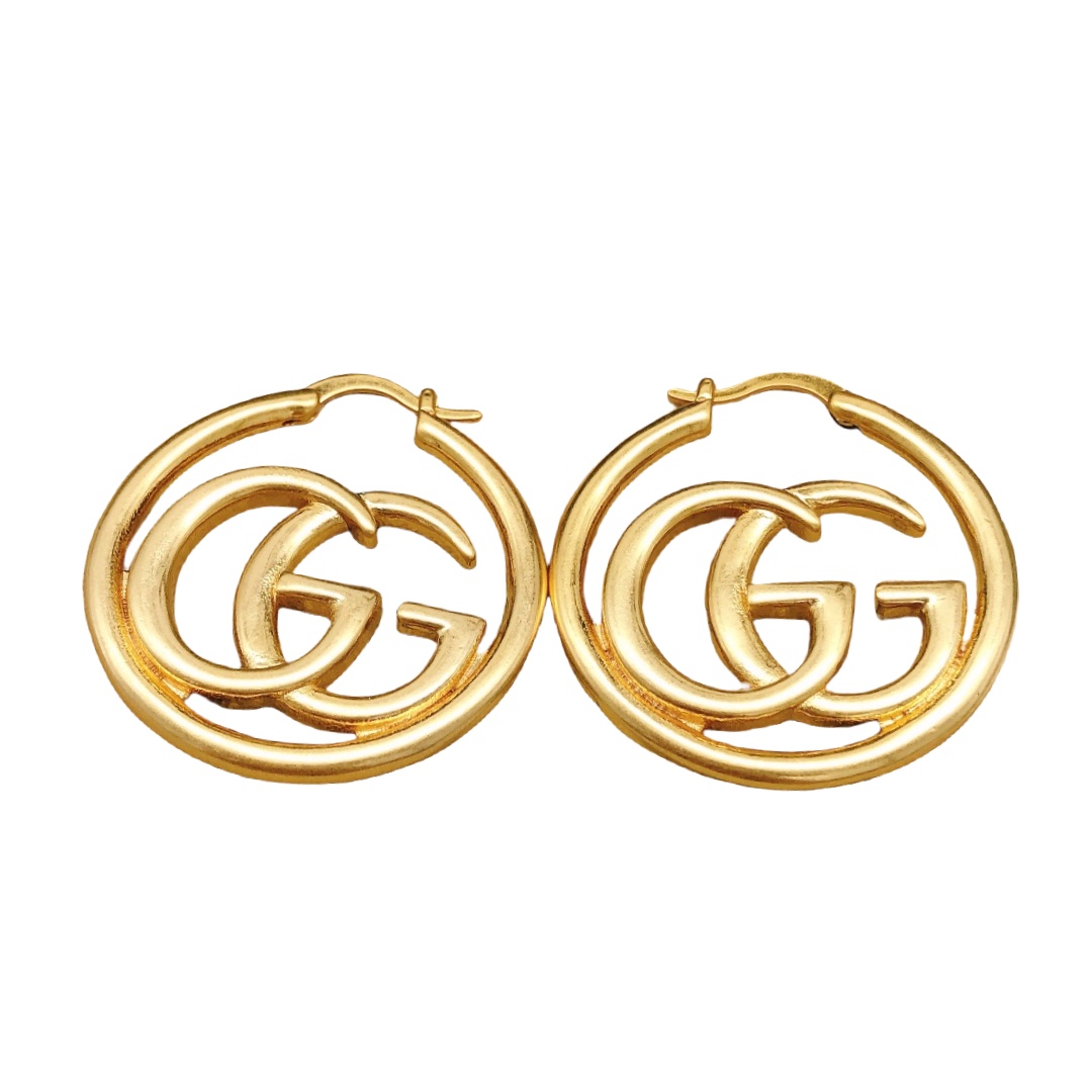GGE016 GG Hoop earring - ccjewelryacc