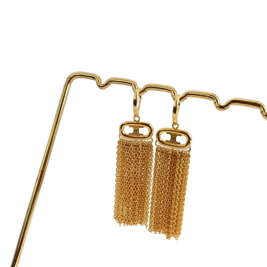 CLE071 Act de Triomphe tassels earring - ccjewelryacc