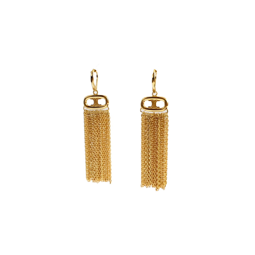 CLE071 Act de Triomphe tassels earring - ccjewelryacc