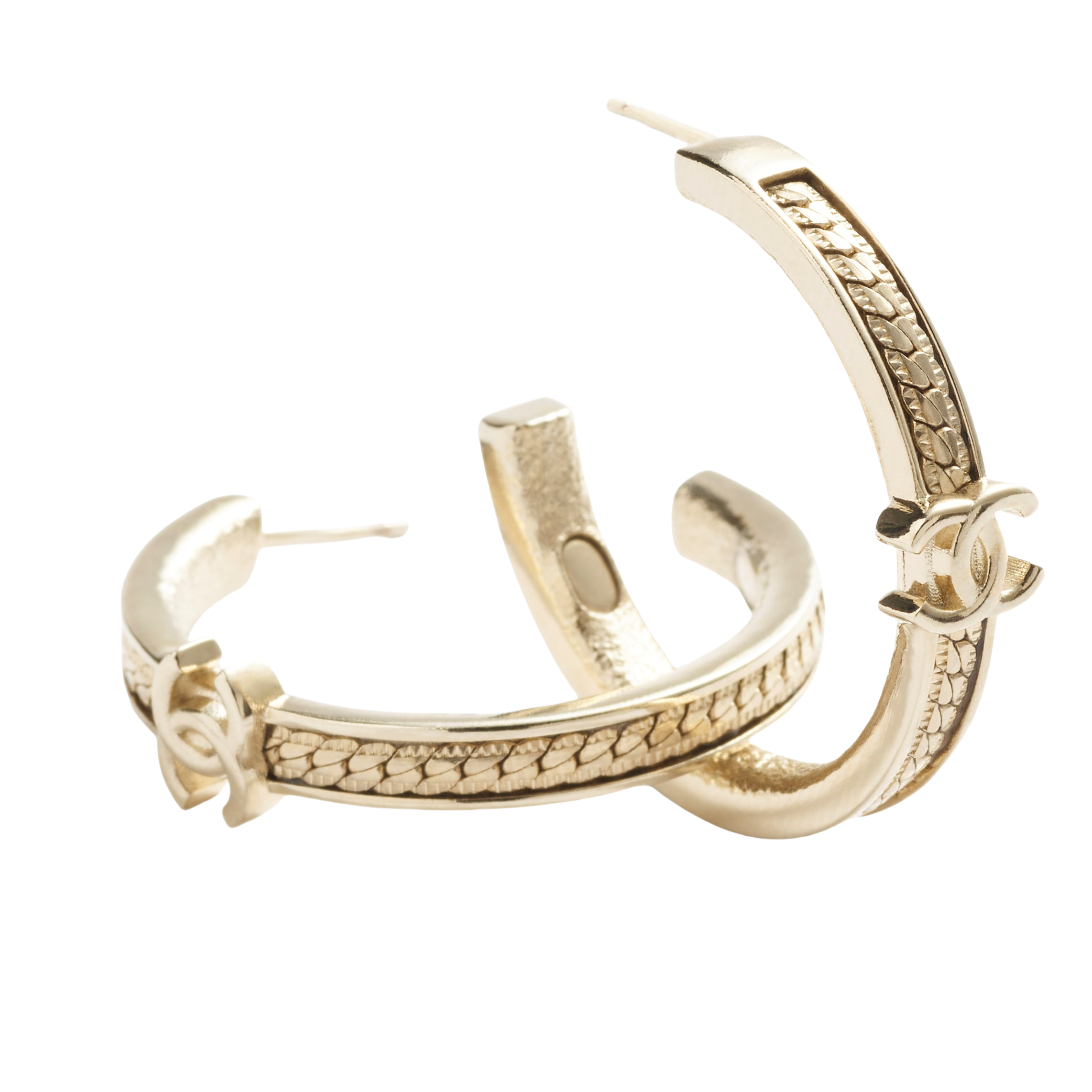 CCE887 24B snake CC hook earring - ccjewelryacc