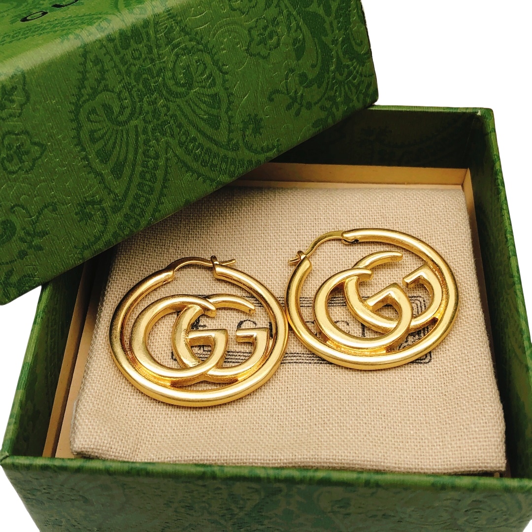 GGE016 GG Hoop earring - ccjewelryacc